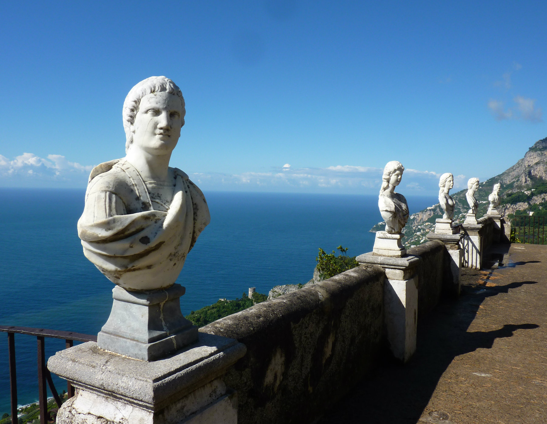 Amalfi coast Ravello view
